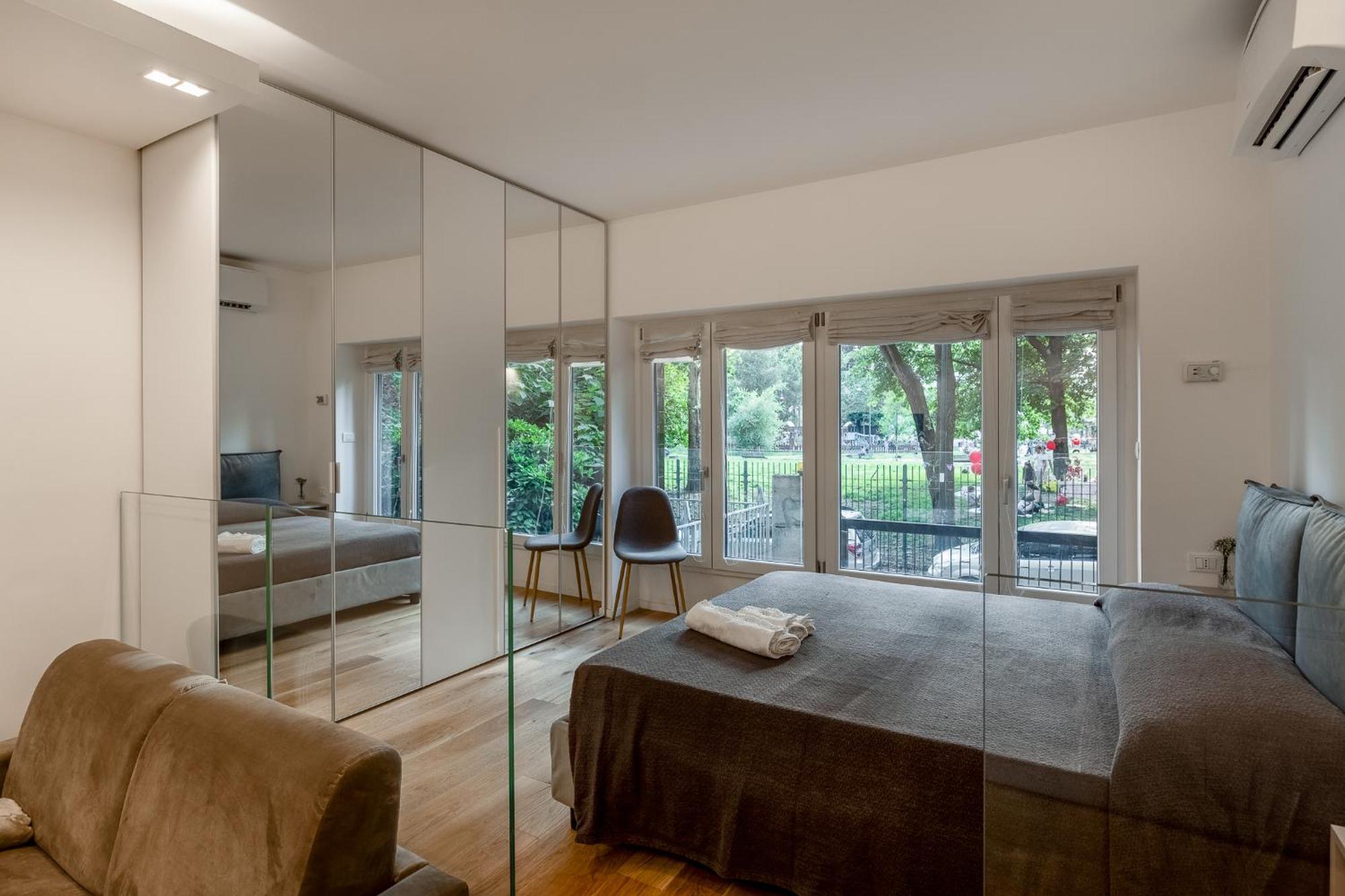 Appartamento In Centro Vista Parco - Biancospino Apartments Милан Экстерьер фото